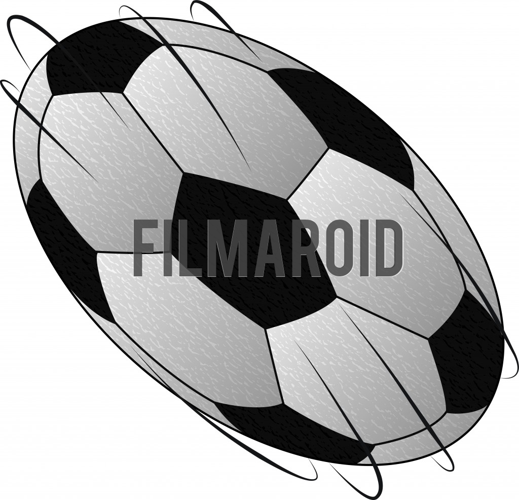 soccer ball black and white drawing