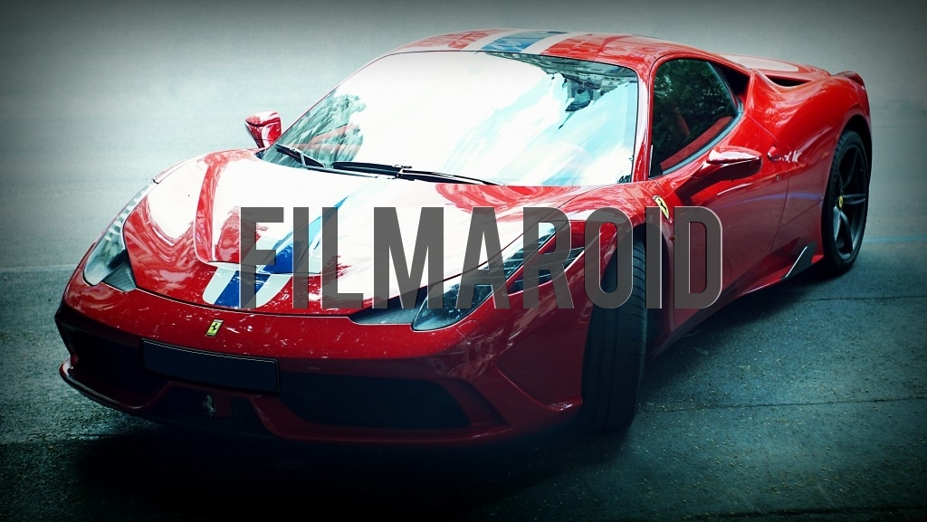 The majestic Ferrari 458 Speciale A 2014 set against street background